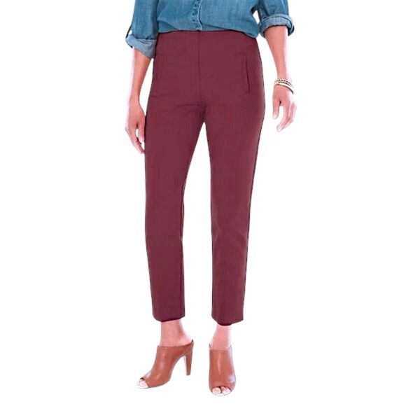 Chico’s Fabulously Slimming Juliet Ankle Pants Size 1.5 (10) NWOT - Picture 1 of 14